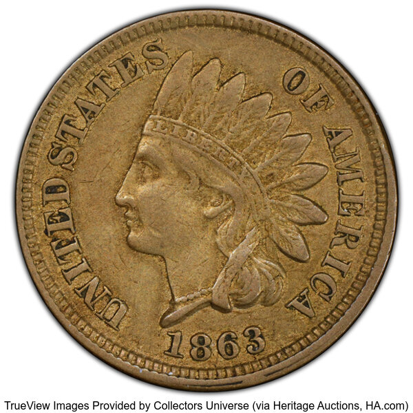 1863 One Cent MS Values | Greysheet