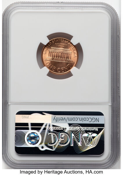 image for: 1995 1C Doubled Die Obverse, FS-101, MS68 Red NGC....