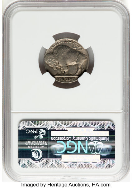 1913-S 5c Buffalo, Type 2 VF30 thumbnail 2