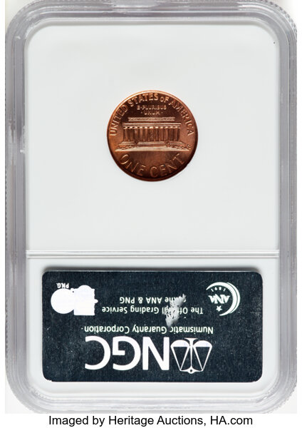 image for: 1995 1C Doubled Die Obverse, FS-101, MS68 Red NGC....