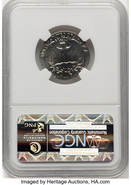 image for: 1981-P 25c NGC MS67