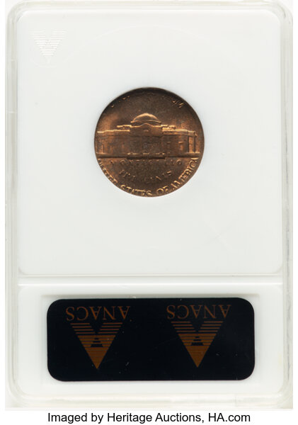 image for: 1980-P 5c ANACS MS64