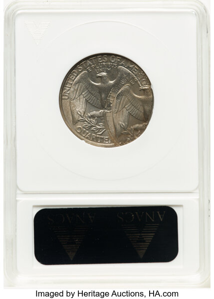 image for: 1998-P 25c ANACS MS64