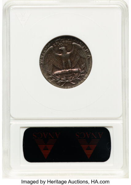 image for: 1969-D 25c ANACS MS63