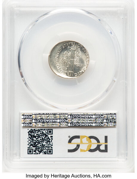 image for: 1920-D 10c PCGS MS62