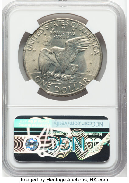 image for: 1972 Type 1 $1  NGC MS63