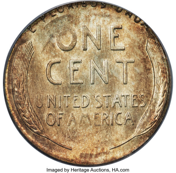 image for: 1952-S 1c PCGS MS63 RD