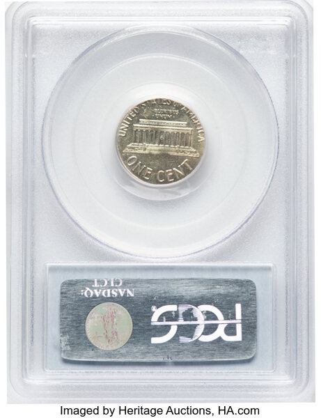 image for: 1963-D 1c PCGS AU58 RD