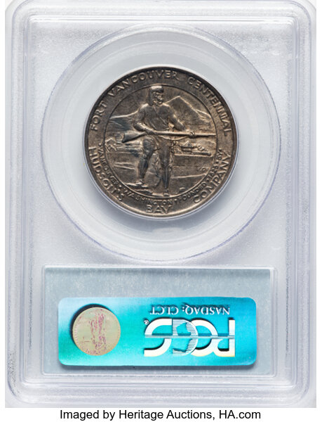 image for: 1925 Fort Vancouver 50c PCGS MS63