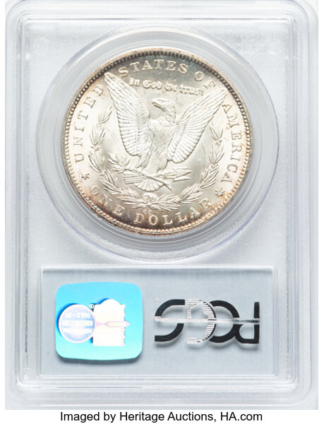thumbnail for: 1880-CC $1  PCGS MS65
