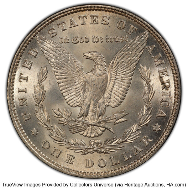 image for: 1886 $1  PCGS MS63