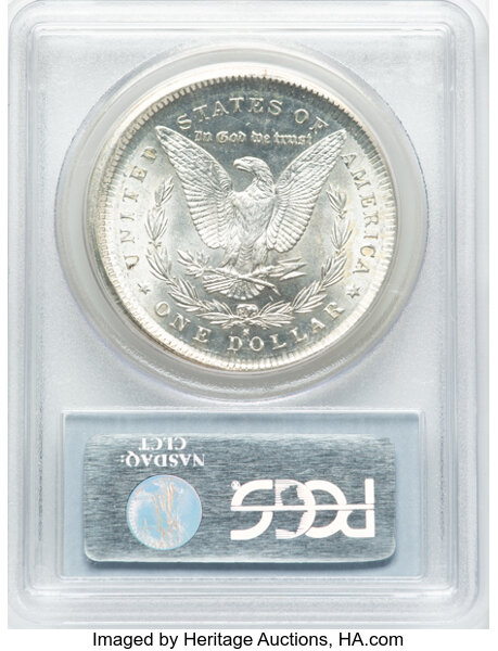 image for: 1889-S $1  PCGS MS63