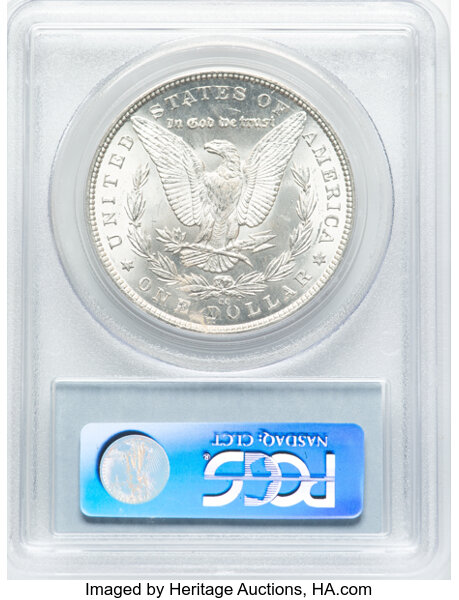 image for: 1883-CC $1  PCGS MS63