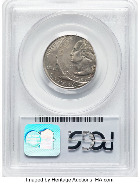 image for: 2001-P North Carolina 25c PCGS MS64
