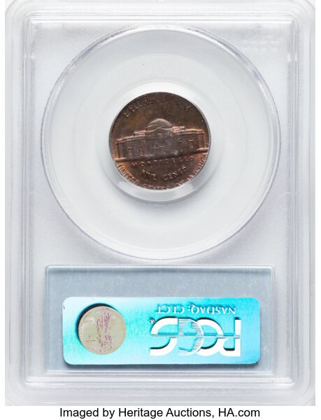 image for: 1954-D 5c PCGS MS63