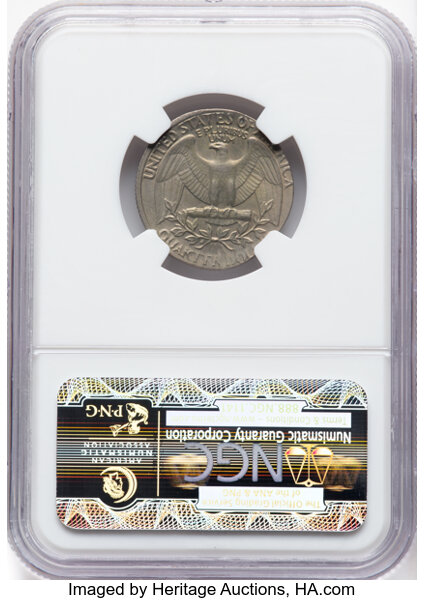 image for: 1981-P 25c NGC MS64