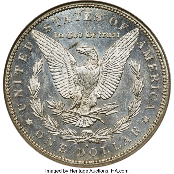 image for: 1892-S $1  NGC AU58