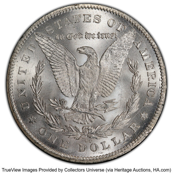 image for: 1878-CC $1  PCGS MS66+