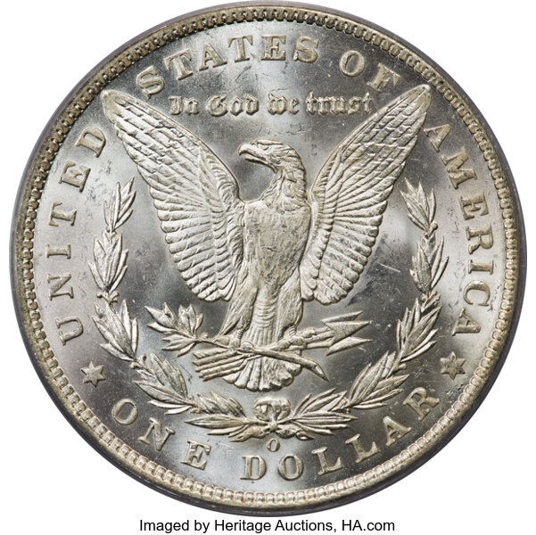 image for: 1897-O $1  PCGS MS63