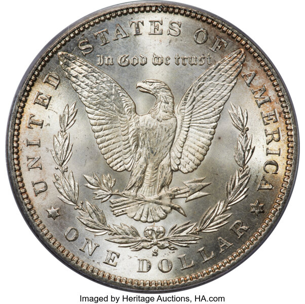 image for: 1899-S $1  PCGS MS66