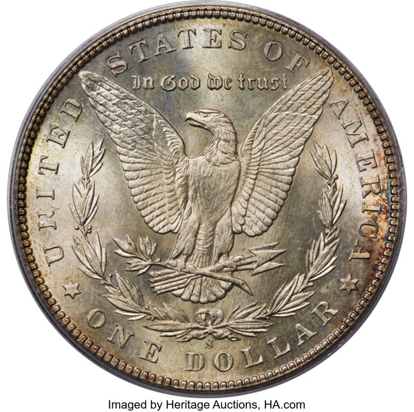 image for: 1898-S $1  PCGS MS66