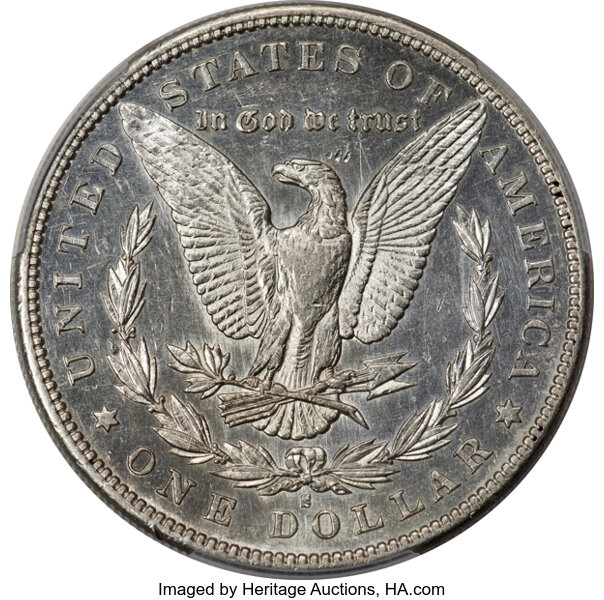 image for: 1892-S $1  PCGS AU55