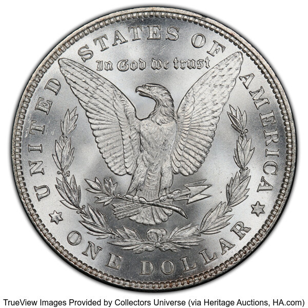 image for: 1885 $1  PCGS MS67+ CAC