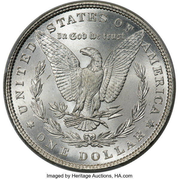 image for: 1884 $1  PCGS MS67
