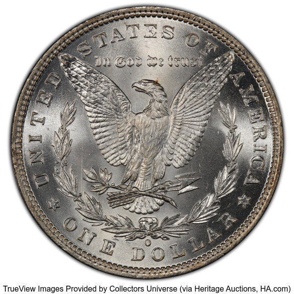 image for: 1882-O $1  PCGS MS66+ CAC