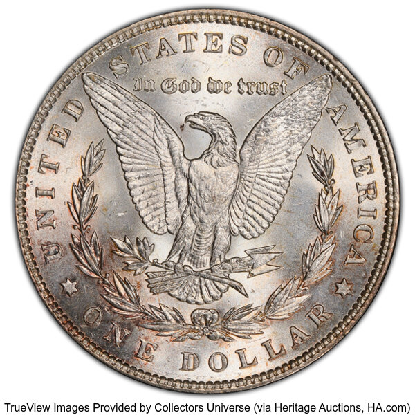 image for: 1886 $1  PCGS MS67+ CAC