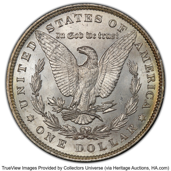 image for: 1896 $1  PCGS MS67+ CAC