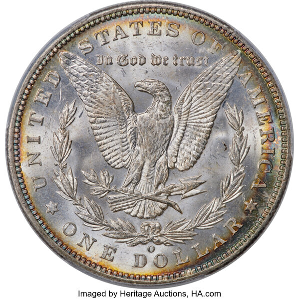 image for: 1896-O $1  PCGS MS63+