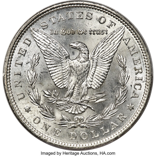 image for: 1894 $1  PCGS MS64
