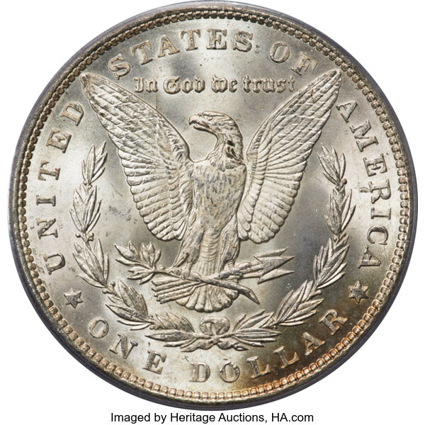 image for: 1892 $1  PCGS MS65