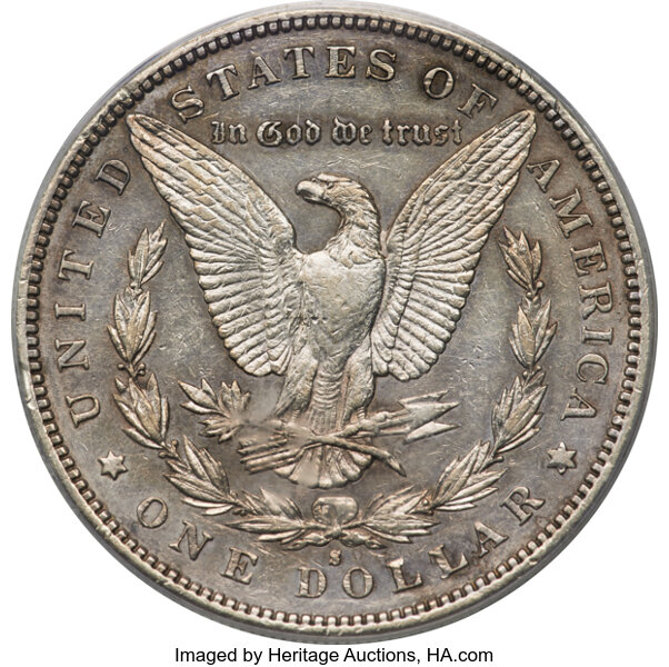 thumbnail for: 1893-S $1  PCGS AU50