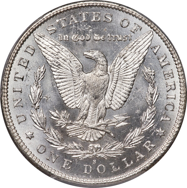 image for: 1895-S $1  PCGS MS64+ CAC