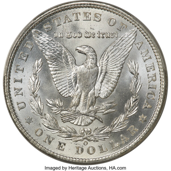 image for: 1902-O $1  PCGS MS67+ CAC