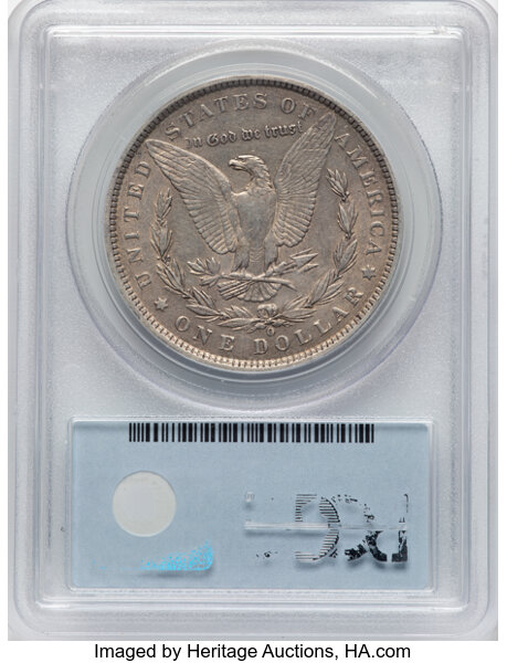image for: 1888-O Hot Lips, VAM-4 $1  PCGS AU50