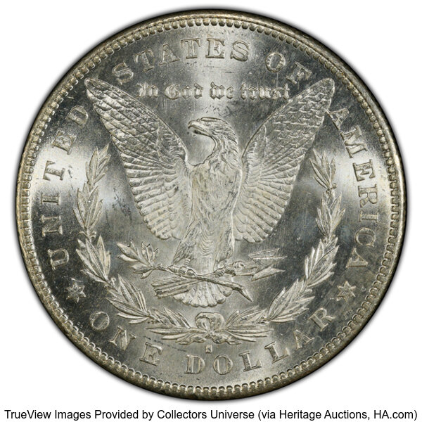 image for: 1878-S $1  PCGS MS66+ CAC