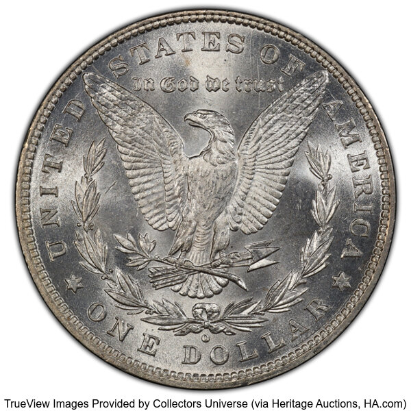 image for: 1880-O $1  PCGS MS64+