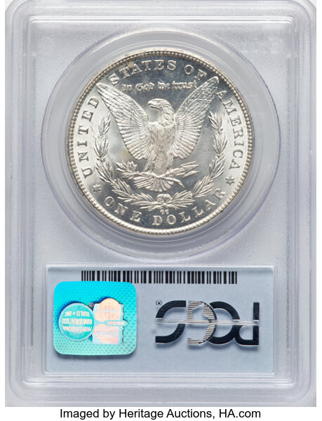 image for: 1882-CC $1  PCGS MS66