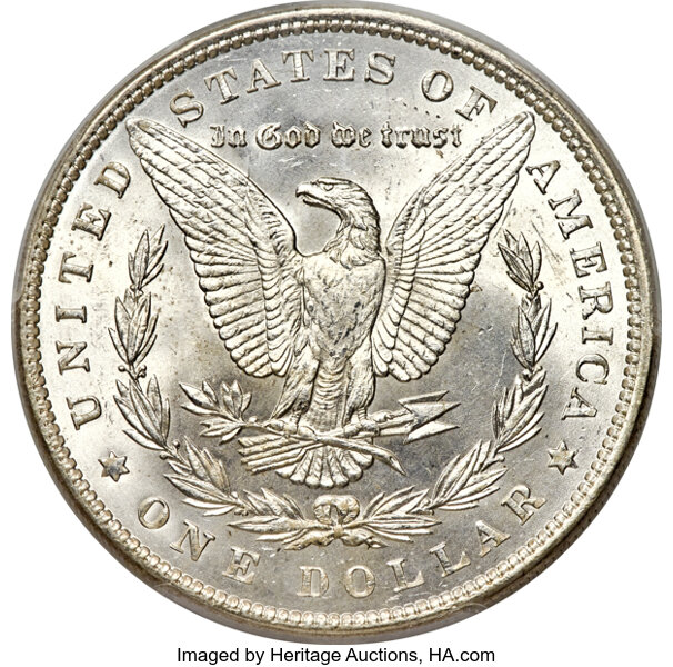 image for: 1889 $1  PCGS MS66+