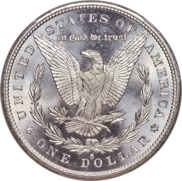 image for: 1880-S $1  PCGS MS68+