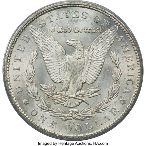 image for: 1879-CC Capped Die $1  PCGS MS64