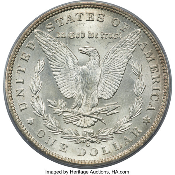 image for: 1893-O $1  PCGS MS63