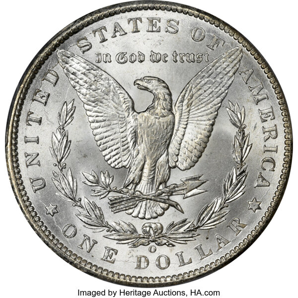 image for: 1899-O $1  PCGS MS67+