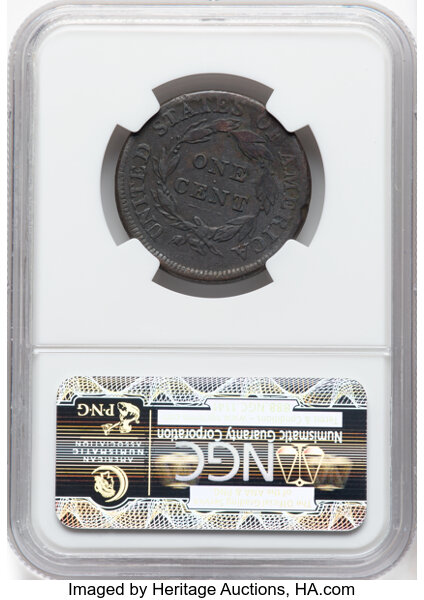 image for: 1812 1C Small Date, S-290, B-2, R.1, VF25 NGC. NGC Census: (1/11)....