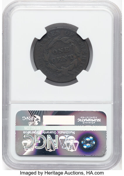 image for: 1823 Original, N-2 1c NGC VG8 BN