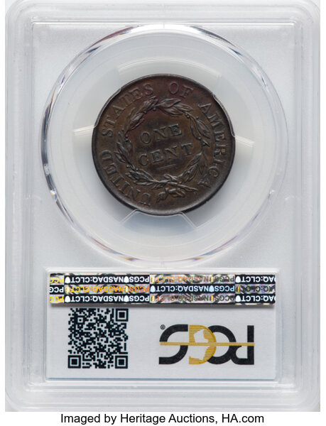 image for: 1818 1c PCGS AU55 BN