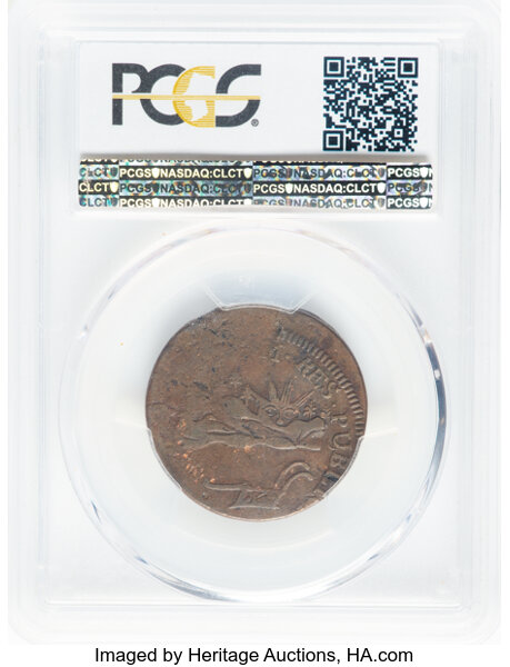image for: 1786 Vermont, VERMONTENSIUM Copper PCGS VF35 BN